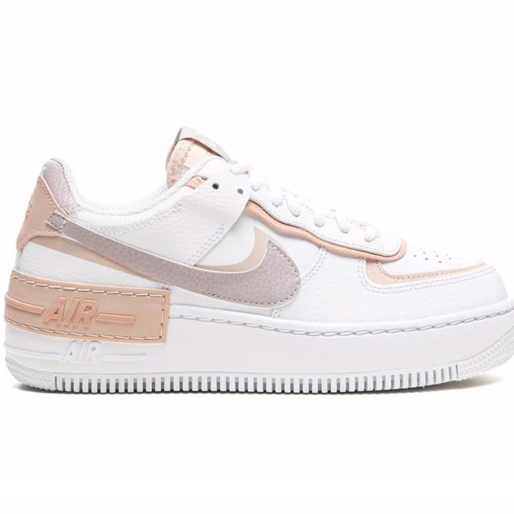 NIKE - NWT Women's Size 5.5 Air Force 1 Shadow Sneakers - Amethyst Ash - Picture 2 of 10